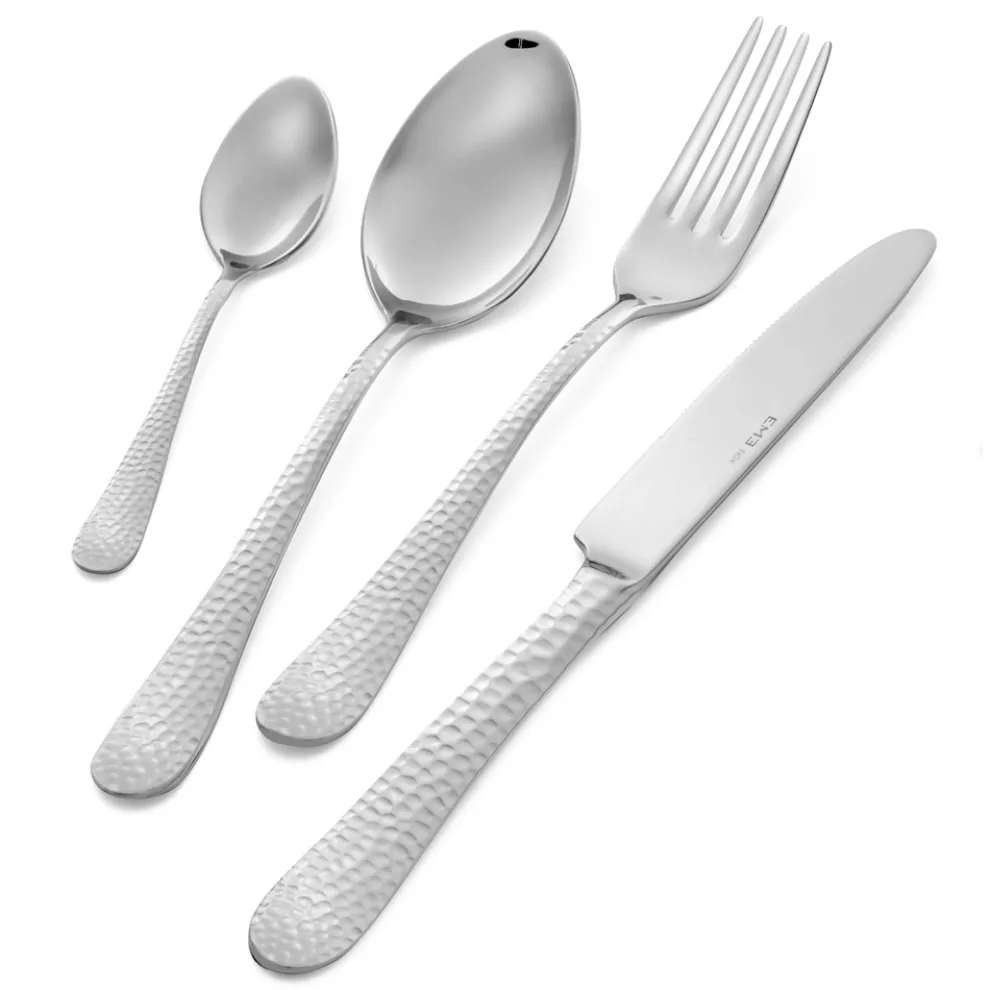 24-teiliges Besteckset aus poliertem Edelstahl, Made in Italy - Geschichte