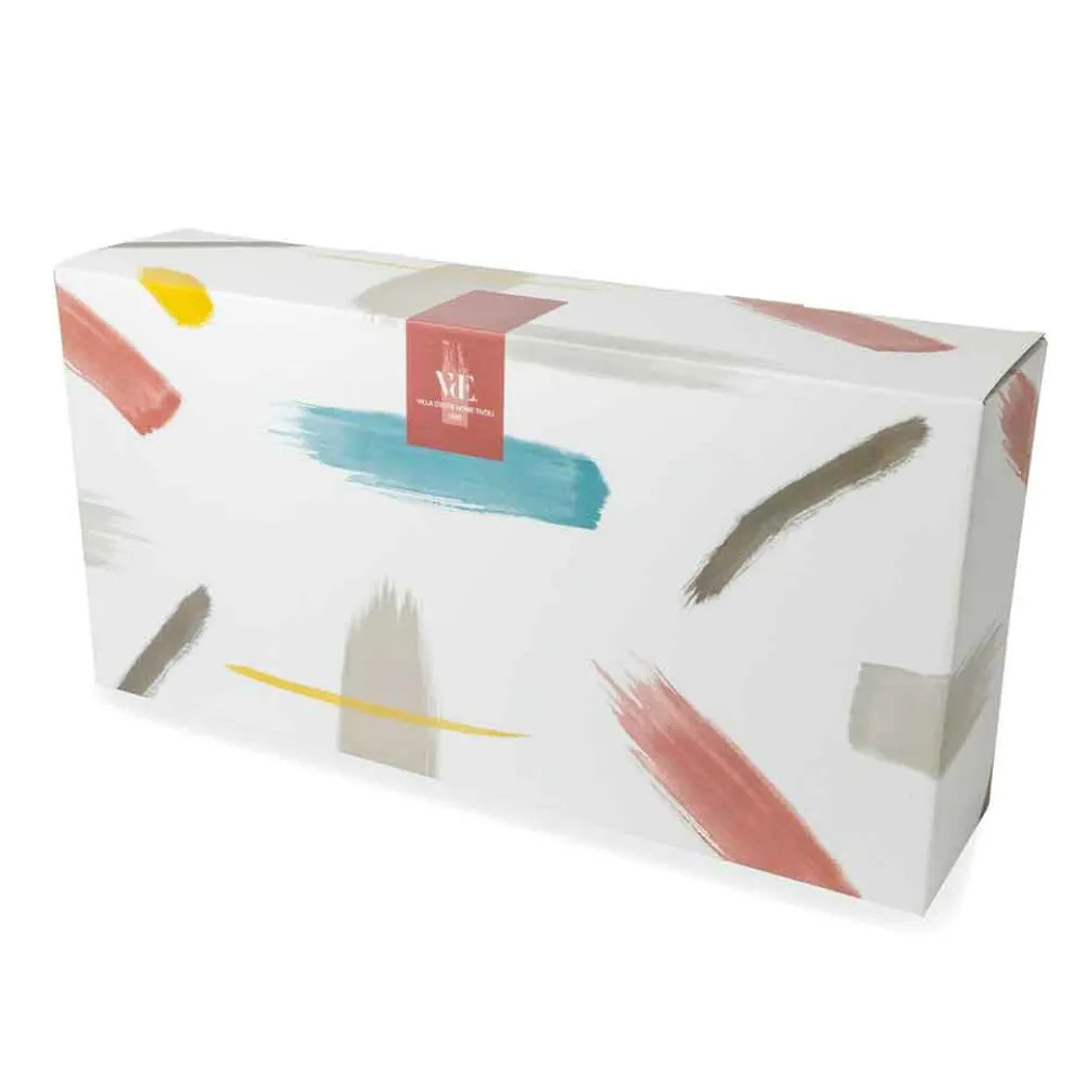 12 farbige und moderne Glasgläser für wassereleganten Service - Persien