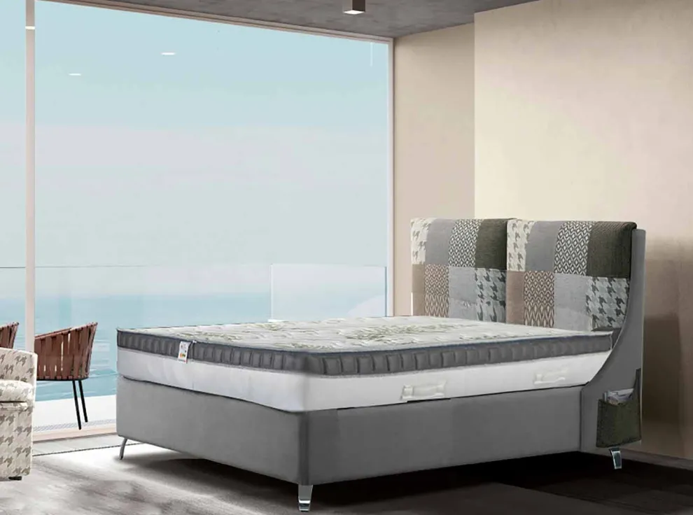 Luxus Doppelmatratze aus Memory Foam H 25 cm Made in Italy – Idea