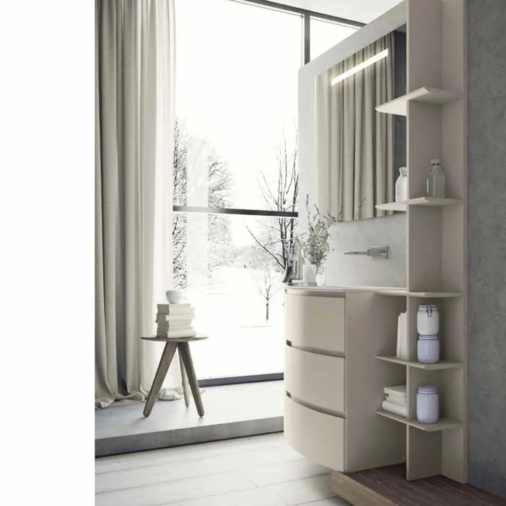 Zusammensetzung der Möbel für das Badezimmer des modernen Designs - Callisi13